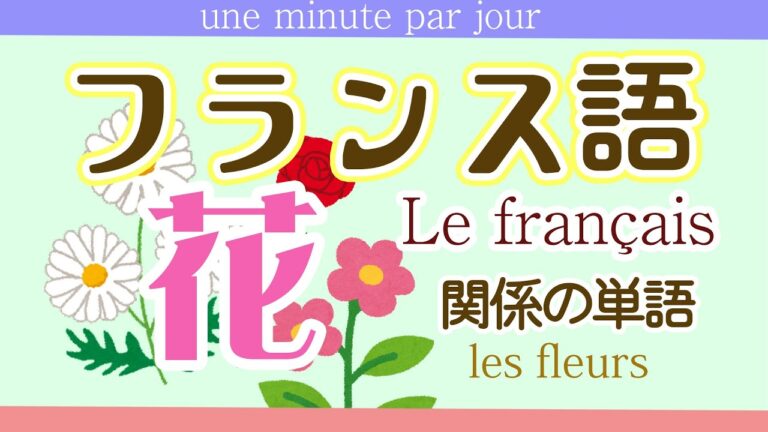 フランス語で学ぶ藤の花の魅力