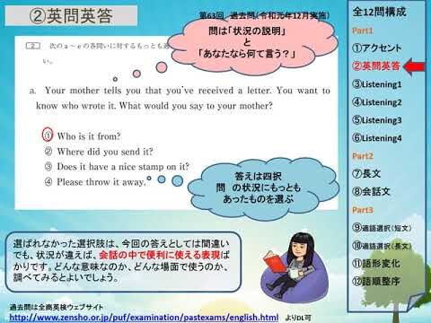 全商英検面接対策ガイド