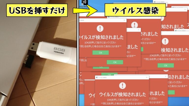 USBウイルスの自動実行防止策