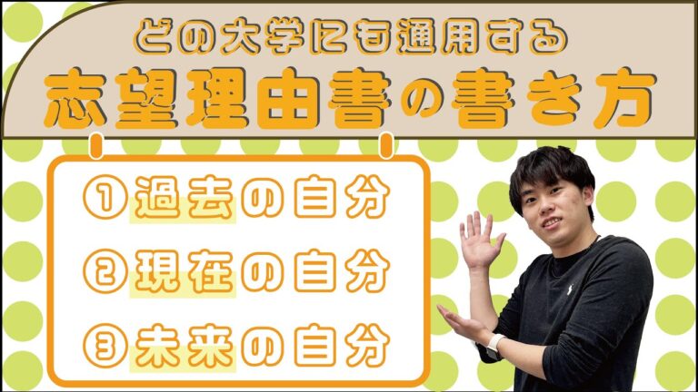 志望理由書の400字作成ガイド