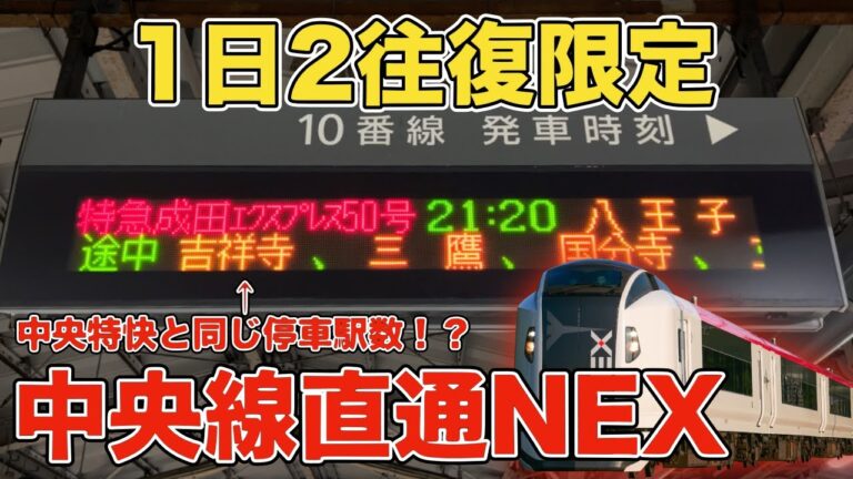 成田エクスプレス八王子時刻表の見方と活用法