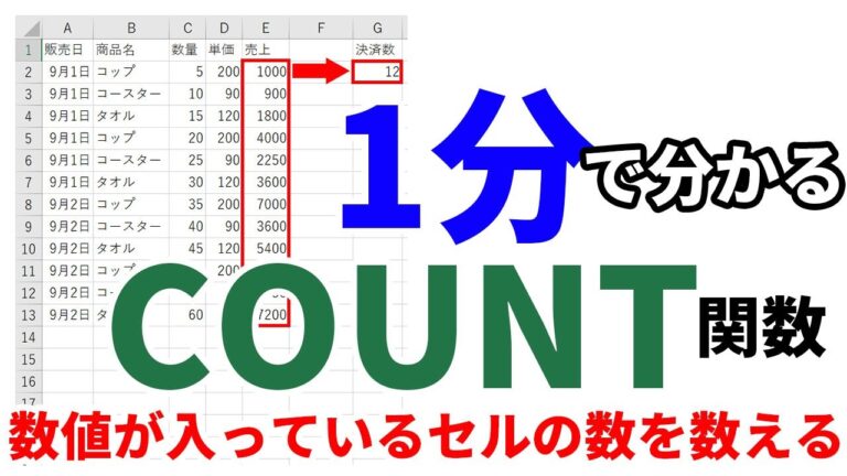 エクセルで数字が含まれているか確認する方法