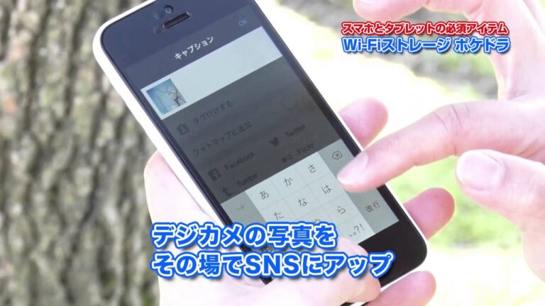 スマホのWi-Fiストレージ活用法