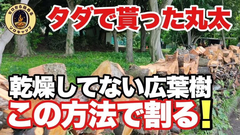木を割るための最適な道具ガイド