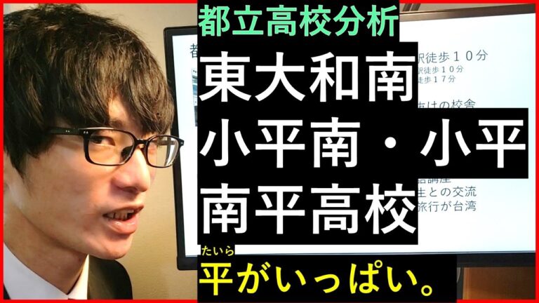 東大と南高校の事件解析